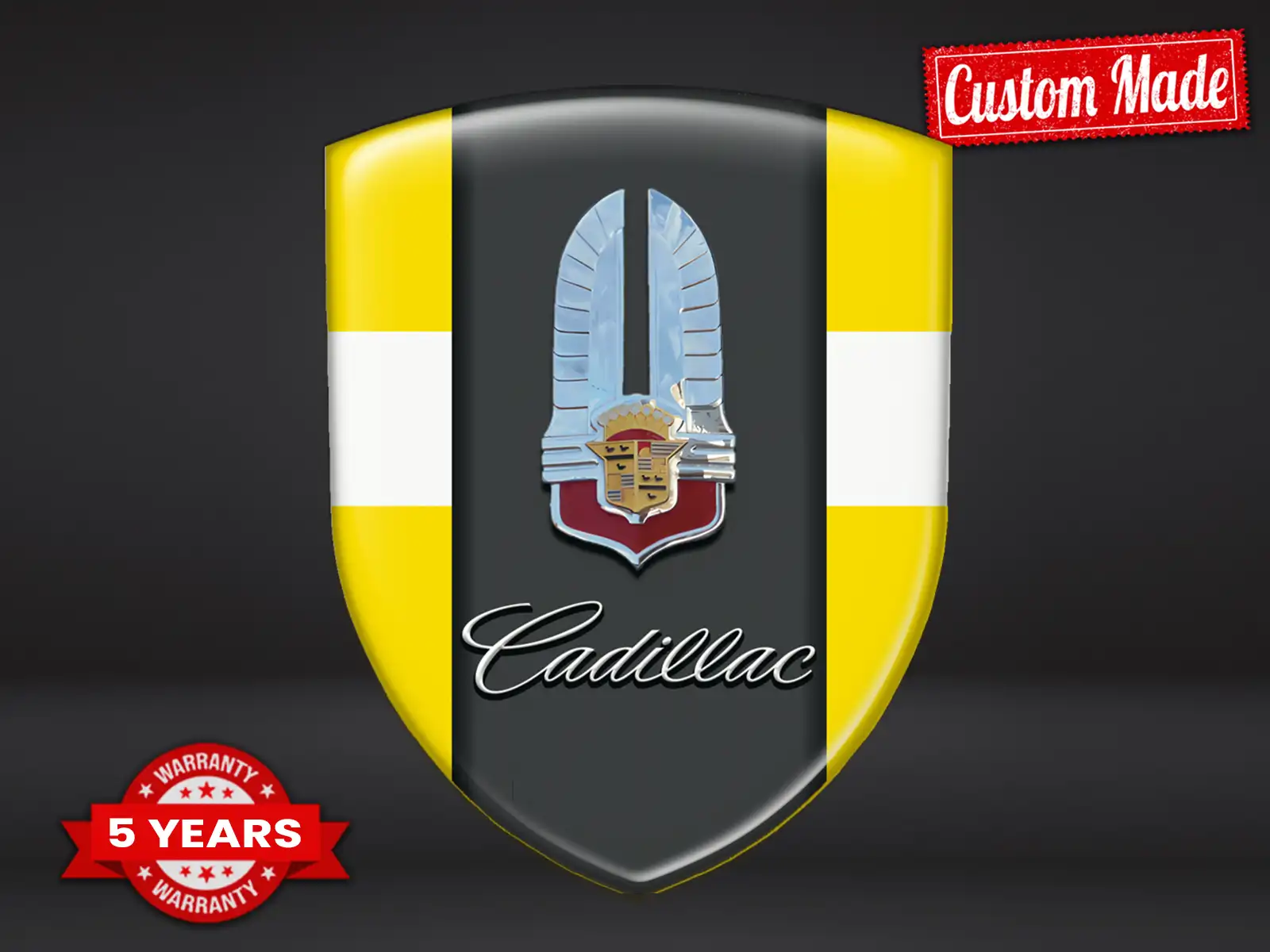Cadillac Business Sticker Stil Pro Max Robust Personalisierbar